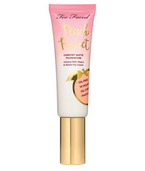 too faced peach foundation.